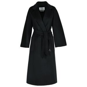 Max Mara 'Ludmilla' Black Cashmere Coat Women